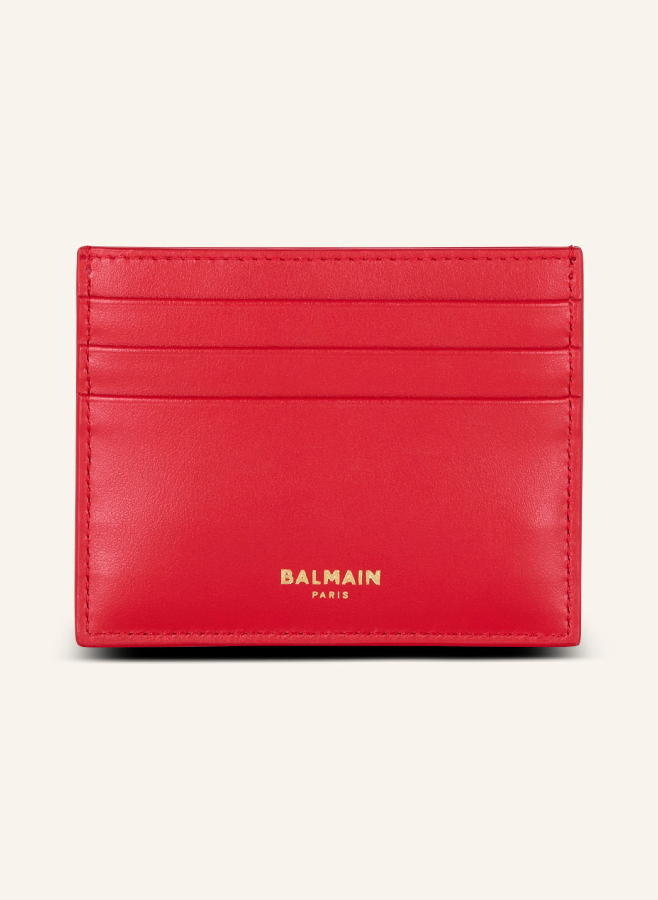 BALMAIN Kartenetui B-Buzz aus Leder