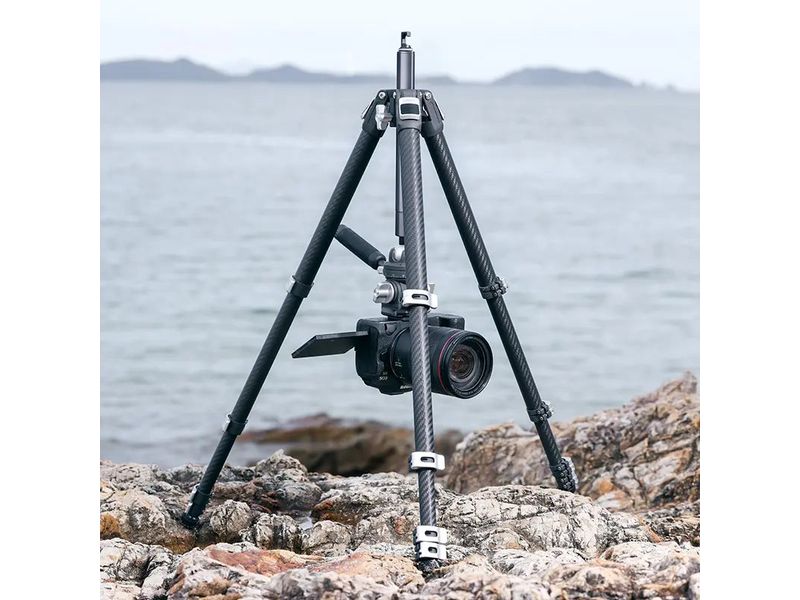 Ulanzi Stativ TT09 mit Arca-Swiss Reise-Tripod aus Kohlefaser mit Arca-Swiss