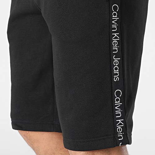 Short Jogging A Bandes 3254 Noir