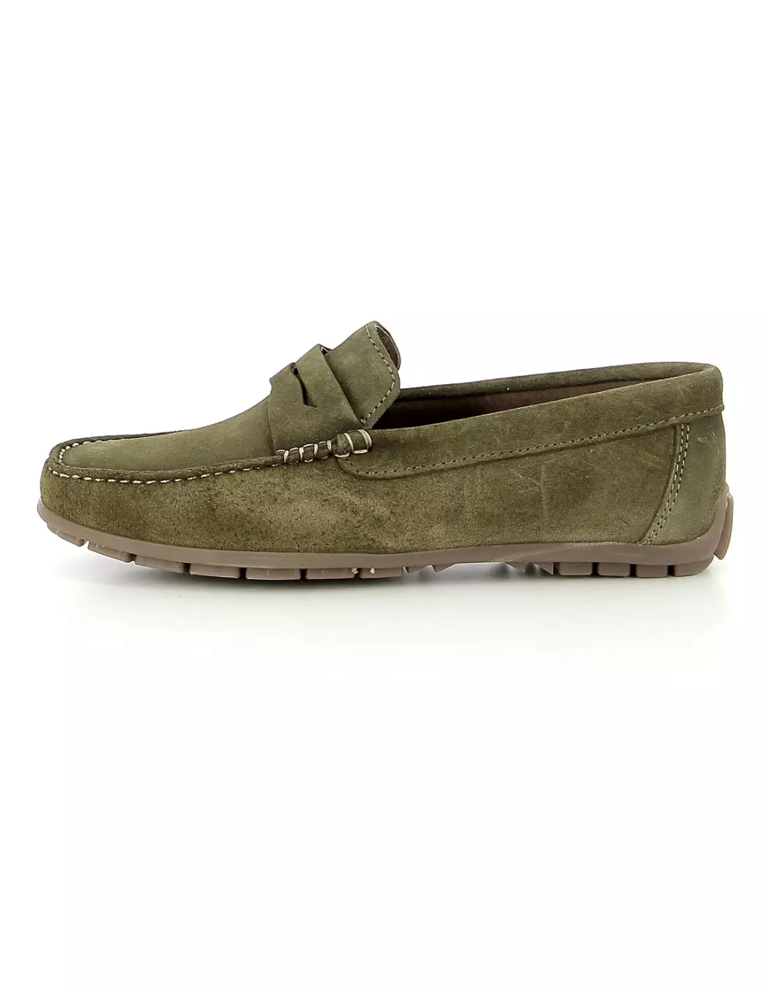 POINT D ORGUES 81525 - Bateaux & mocassins Kaki