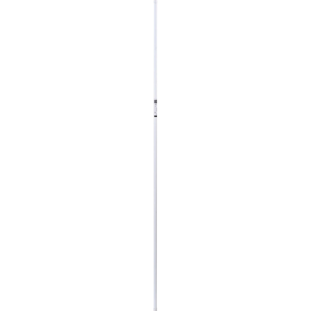 Barre pour tringle à rideaux fer blanc 2m D 20mm