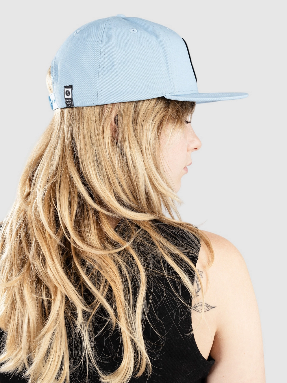 Salty Crew Bruce 6 Panel Kids Cap marine blue