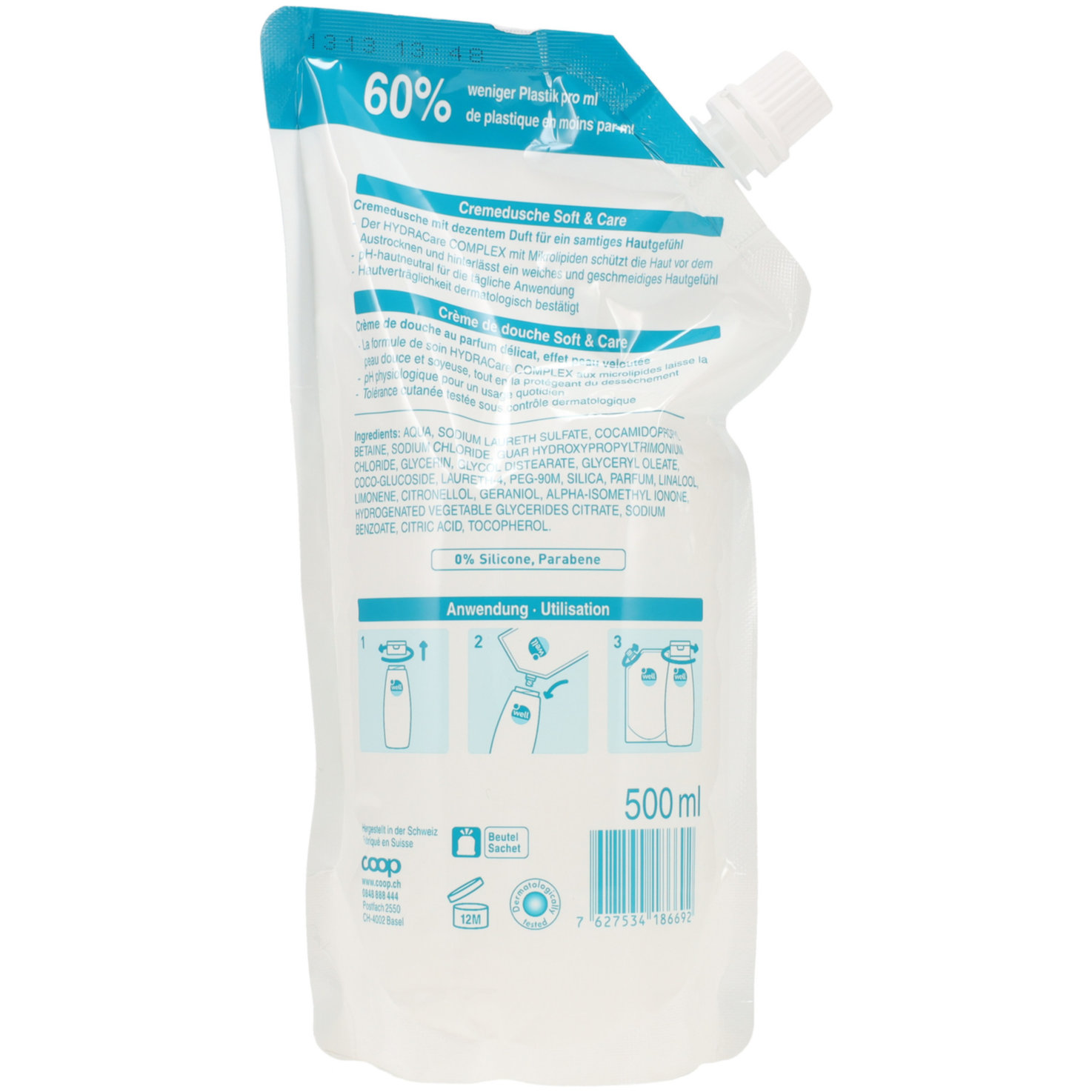 well Dusche Soft & Care Refill