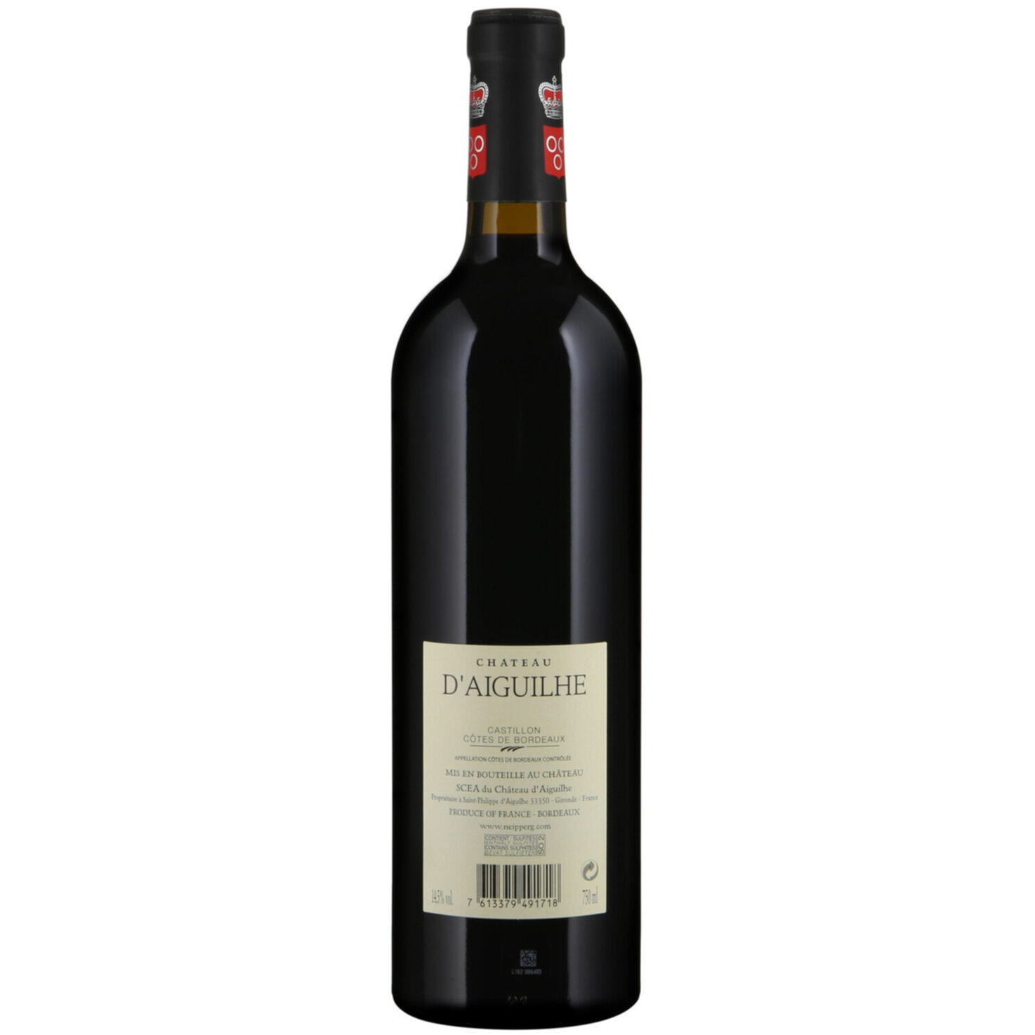 Côtes de Castillon AOC Château d’Aiguilhe -75cl