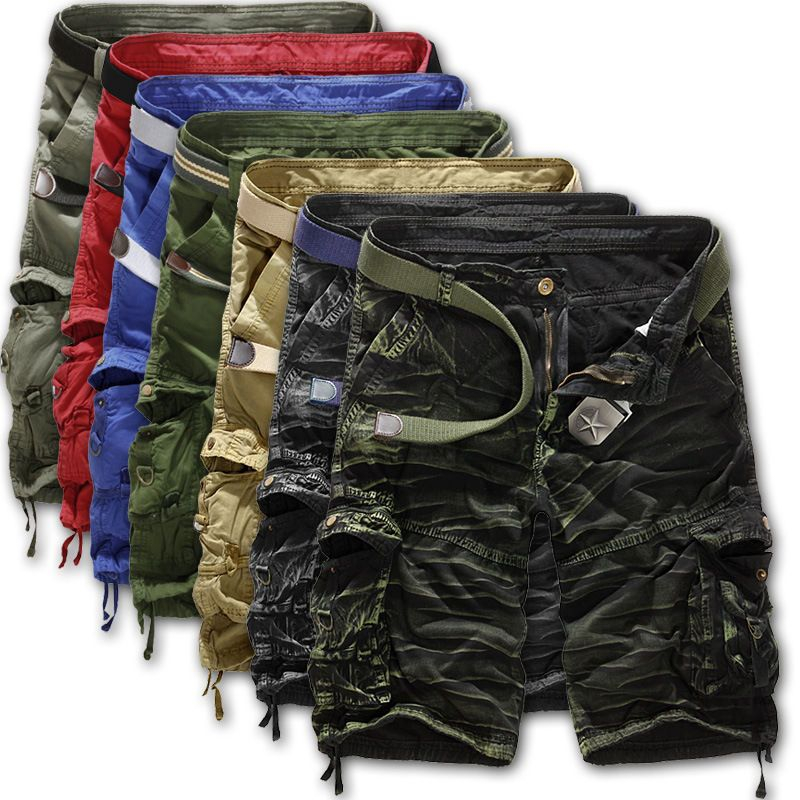 Aozora - Cargoshorts met trekkoord