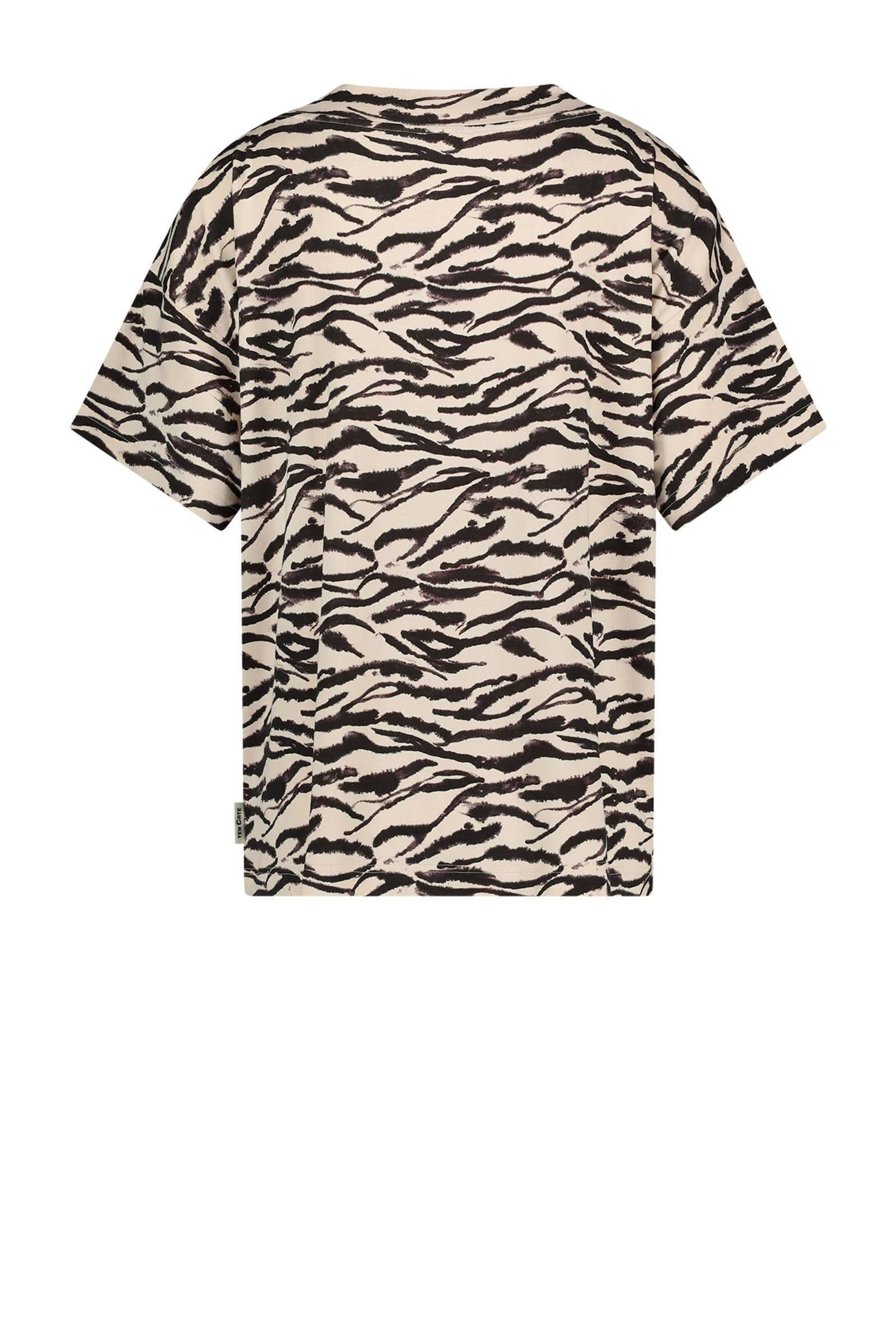 ten Cate pyjama donkergrijs/ecru/zwart