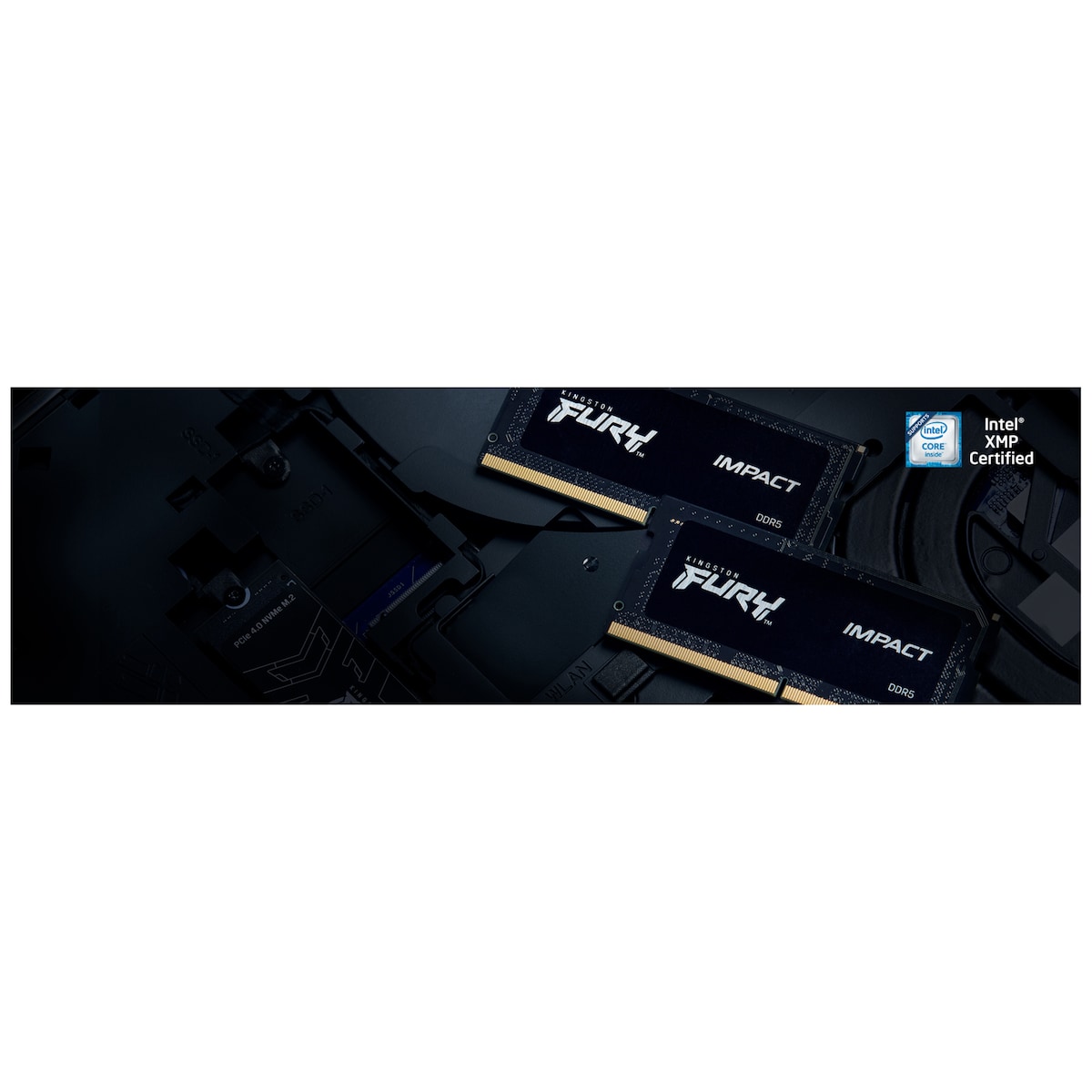 Kingston FURY Impact 64GB DDR5 RAM 5600MT/s CL40 (sort)