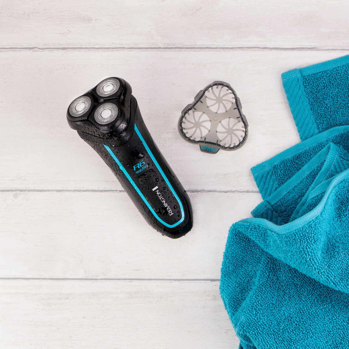 Remington Style Series Aqua barbermaskin R600 (sort/blå)