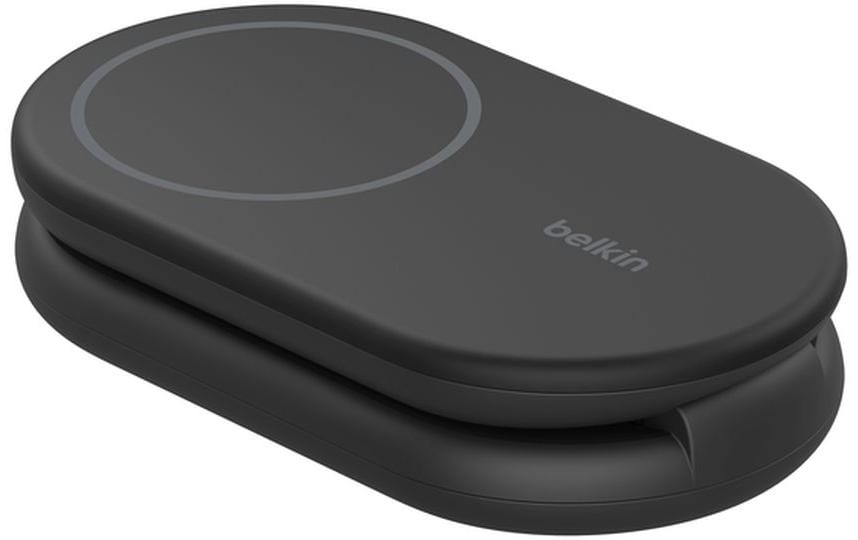 Wireless Charger Boostcharge klappbar Schwarz inkl. NetzteilVerstellbare kabellose magnetische Ladestation mit Qi2