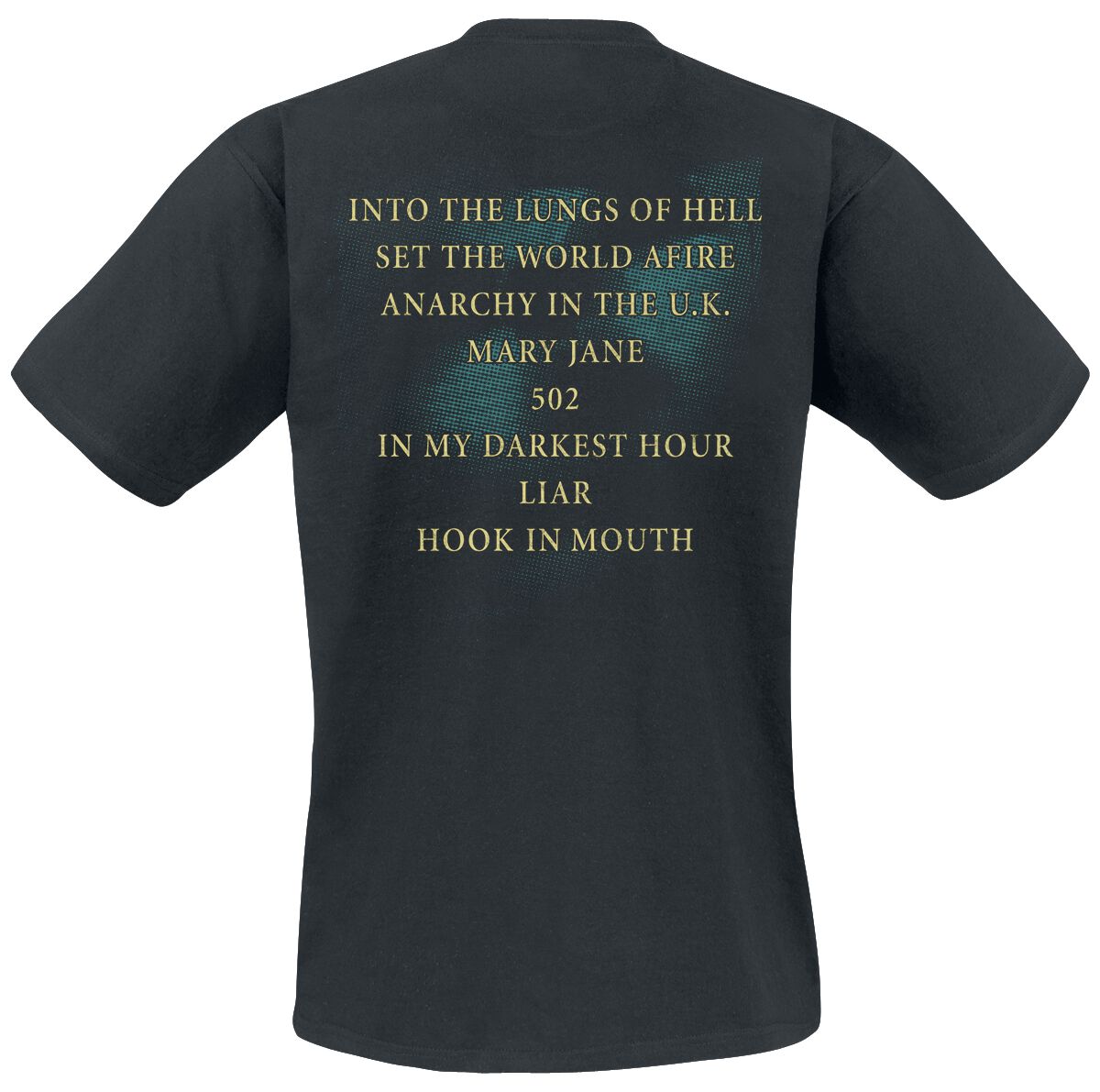 So What Vintage Tracklist | Megadeth T-Shirt Manches courtes