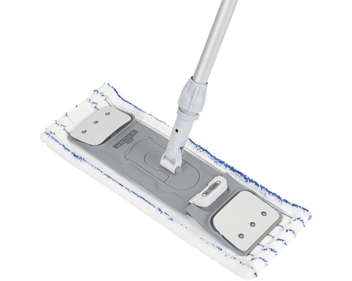 Professionele vloerreinigingsset inclusief dweilsteel, 2 x 15 L emmers, rollen, pers en dweilhoes (merk Unger).