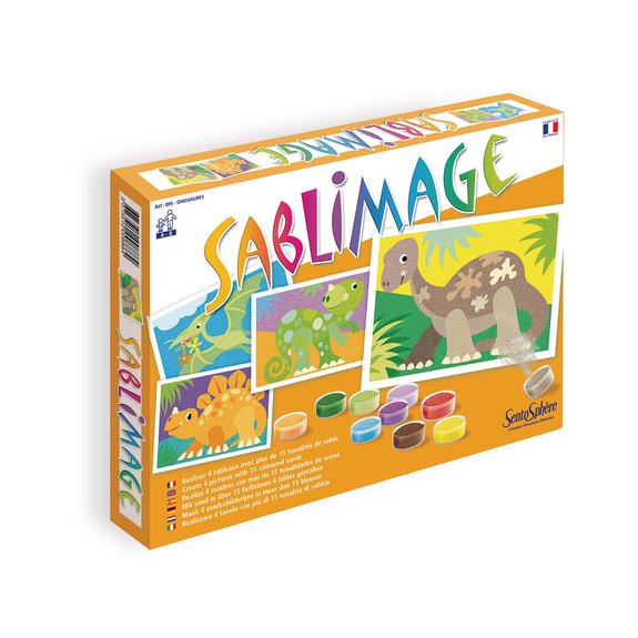 Sablimage Dinosaures