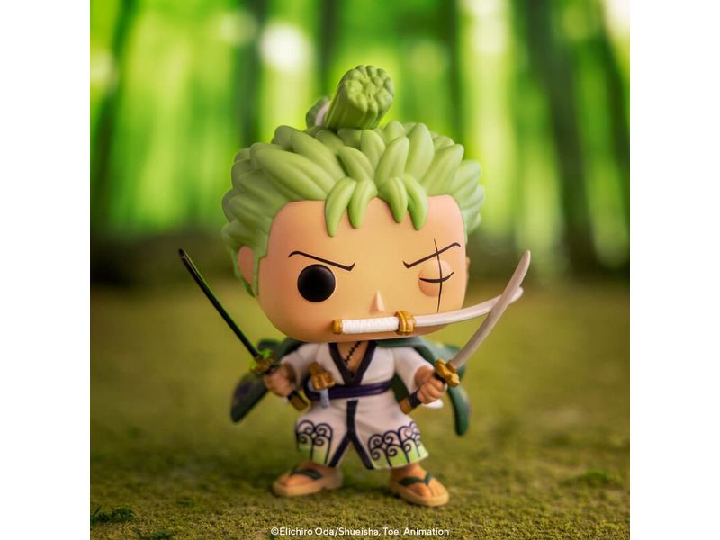 Funko Figur POP! One Piece: Roronoa Zoro (923) Sammelfigur aus dem One Piece-Universum