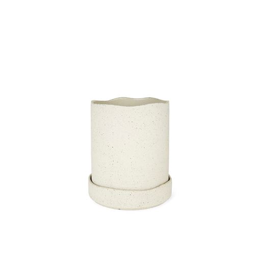 ferm LIVING Unero Urtepotteskjuler, Hvid