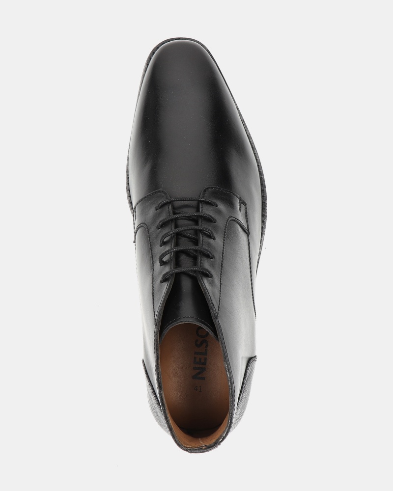 Nelson Hoge nette schoenen  - zwart