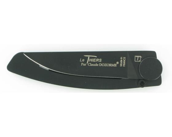 LE THIERS LINER LAME NOIRE Couteau de Poche - Le Thiers par Dozorme