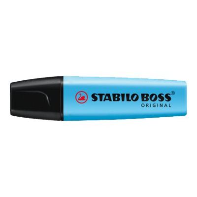 STABILO BOSS ORIGINAL - Pack de 10 surligneurs - bleu