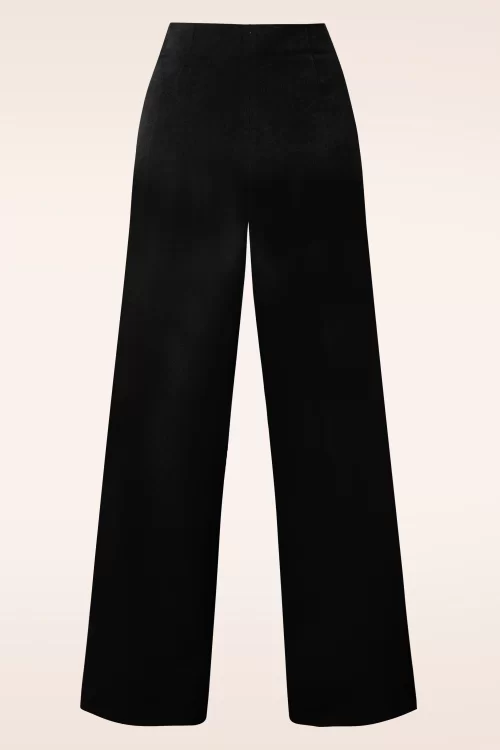 Very Cherry Marlene broek in zwart