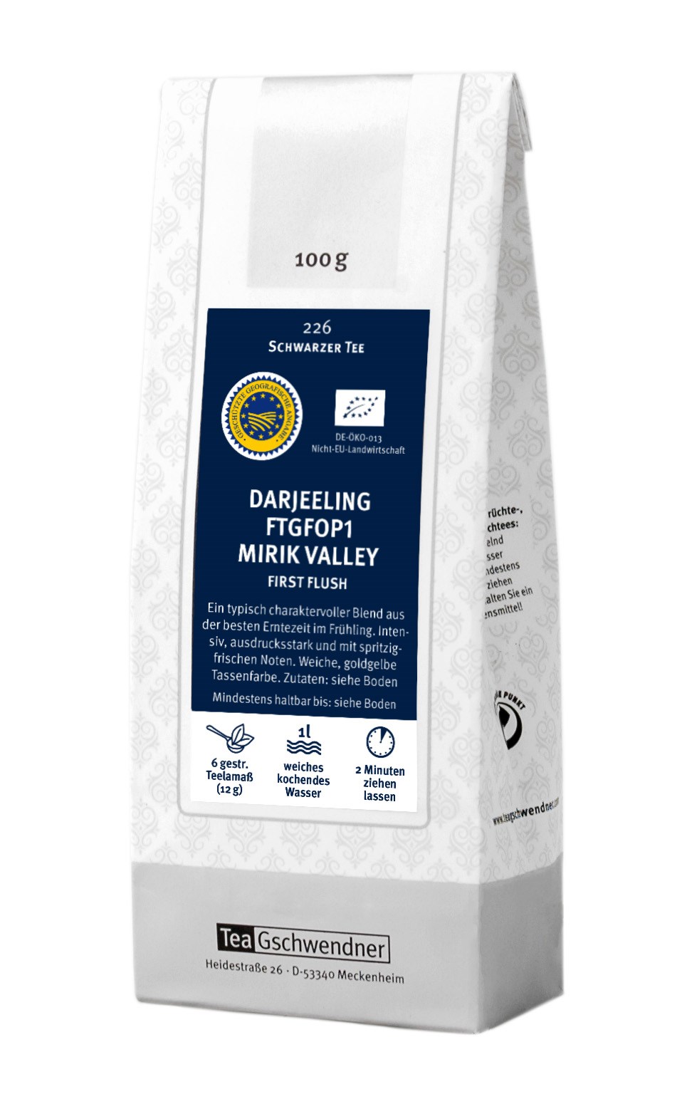 Darjeeling FTGFOP1 Mirik Valley First Flush Bio
