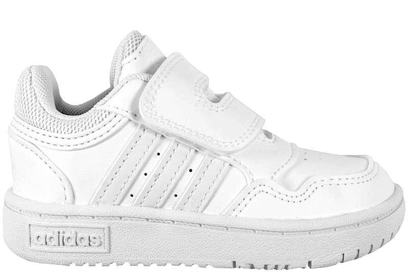 ADIDAS HOOPS 3.0 BASKETSKO I HVIDT TEKSTIL