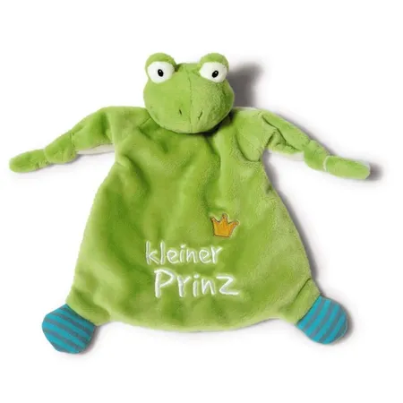 NICI My First NICI Schmusetuch Frosch kleiner Prinz