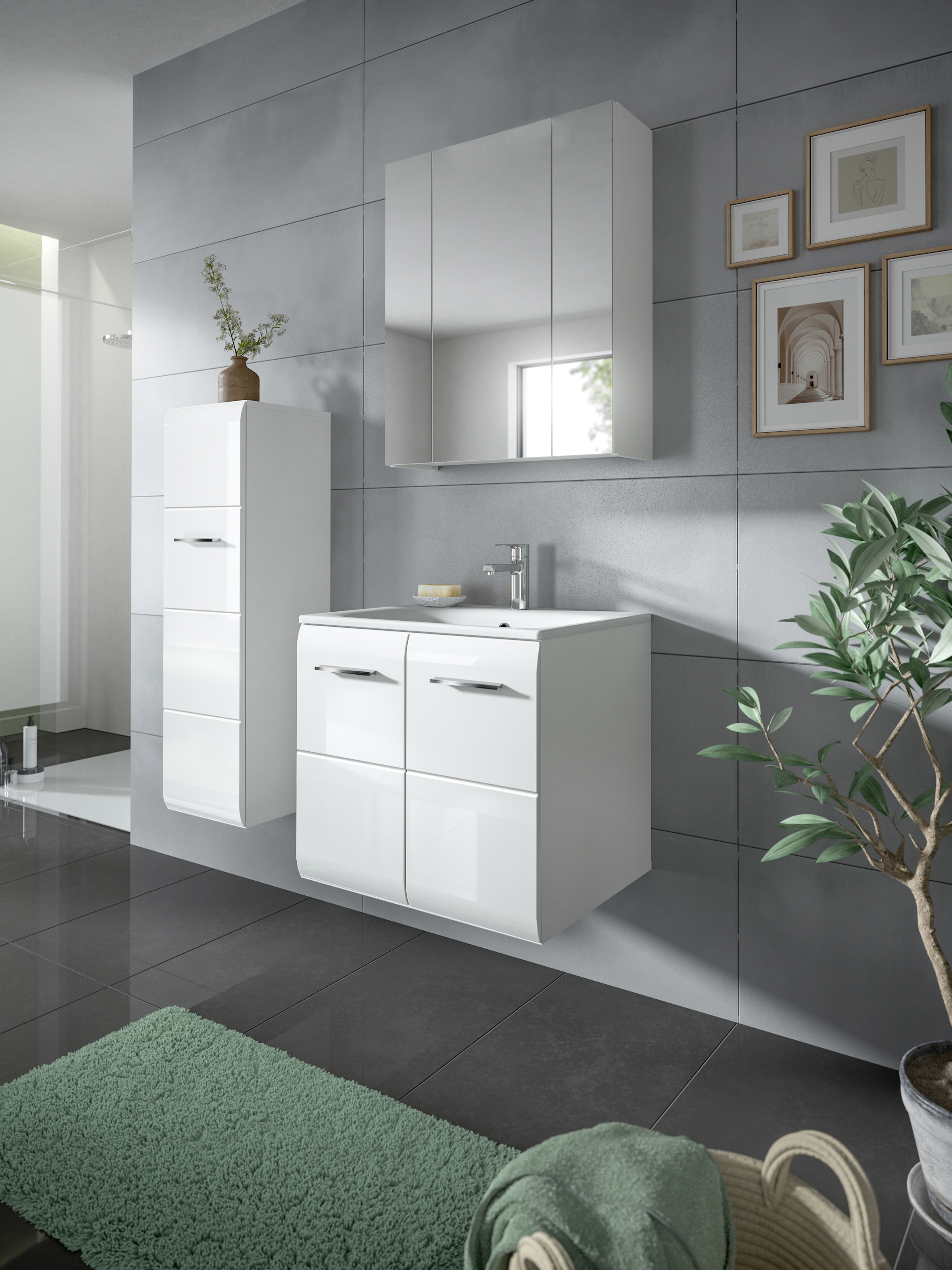 INOSIGN Badezimmer-Set Set, 4 Stk. tlg.