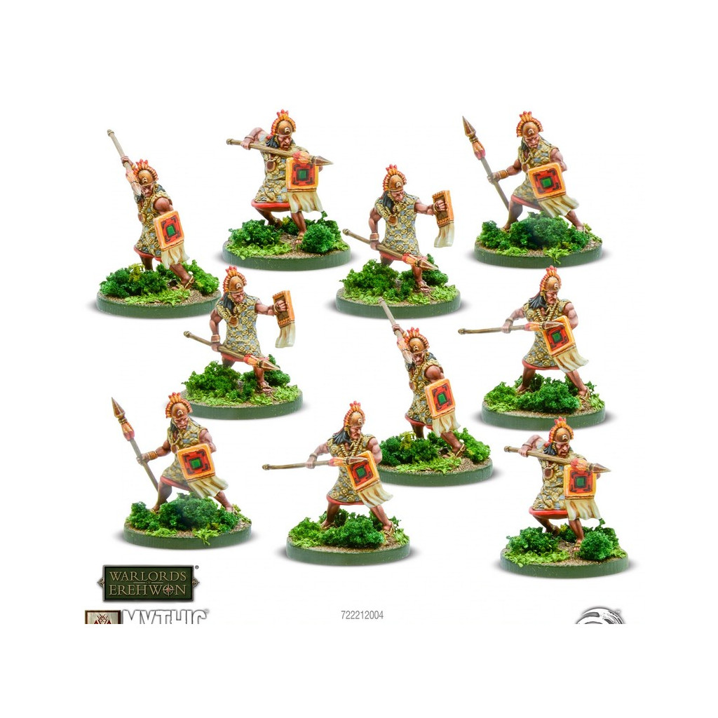 Mythic Americas - Cuzco Warriors with Spears