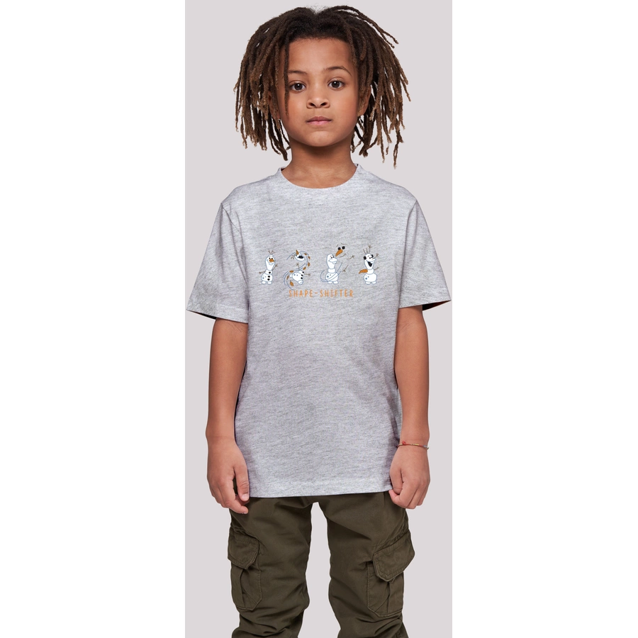 F4NT4STIC T-Shirt  Frozen 2 Olaf Shape-Shifter heather grey
