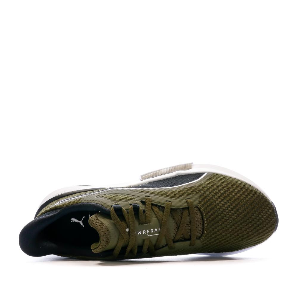Puma Chaussures de Running Kaki Homme Puma Frame