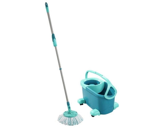 LEIFHEIT - Seau + Balai Ensemble de vadrouille à disque clean twist ergo mobile