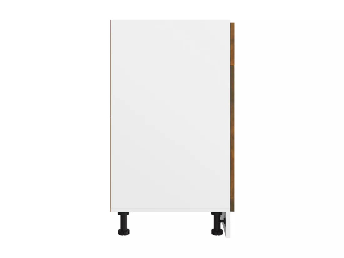 Armoire de plancher à tiroir Chêne fumé 40x46x81,5 cm Bois