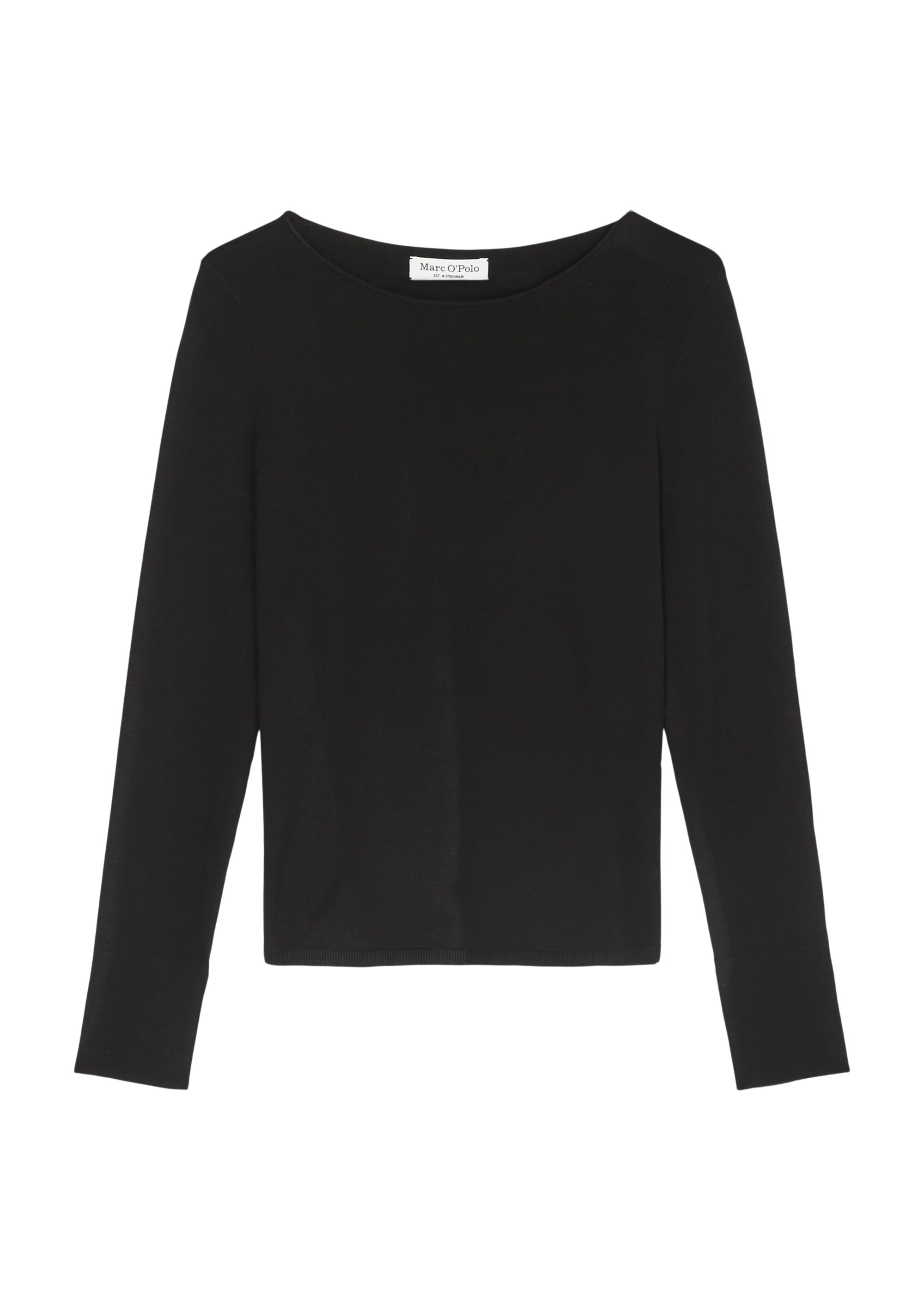 Feinstrick-Pullover slim aus LENZING™ ECOVERO™