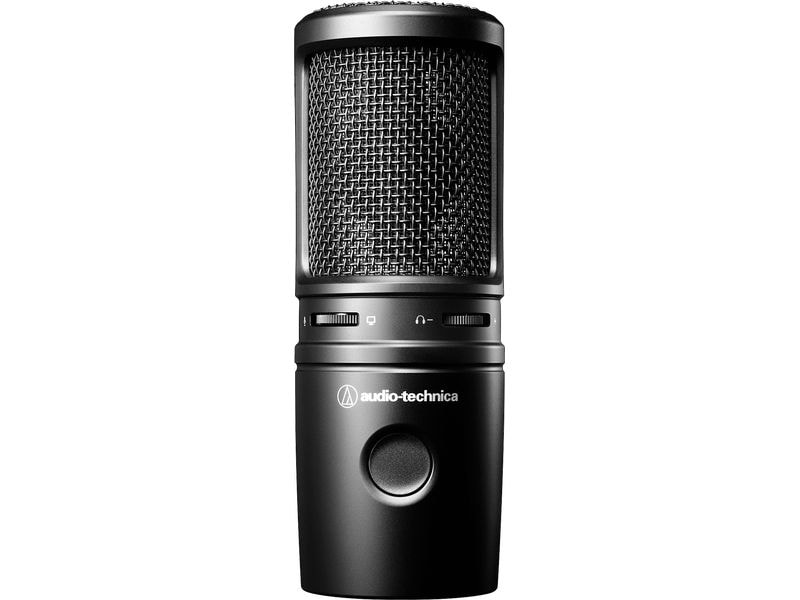 Audio-Technica Kondensatormikrofon AT2020USB-X USB-Mikrofon mit Kophöreranschluss