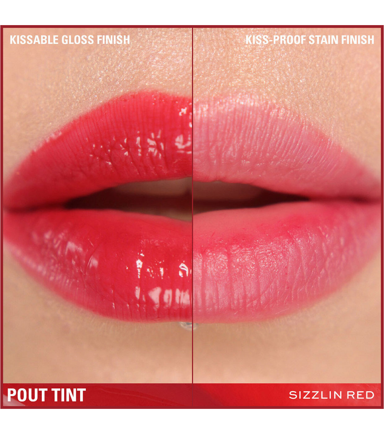 Revolution - Batom Líquido Pout Tint - Sizzlin Red