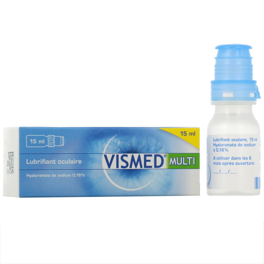 Vismed Lubrifiant Oculaire - Sécheresse, Fatigue Oculaire