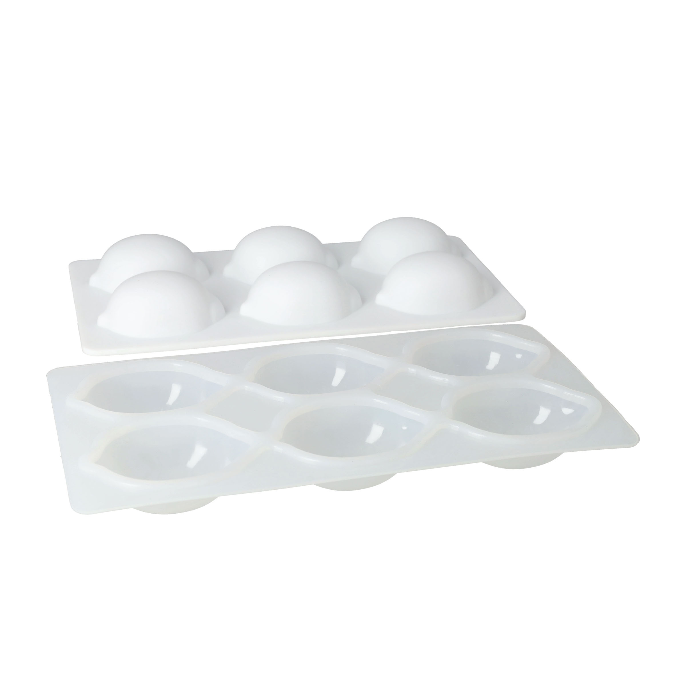 (6-fach) Silikon 3D Trend Früchte Kuchen Form DIY Gussform für Virale Frucht Desserts - Zitrone