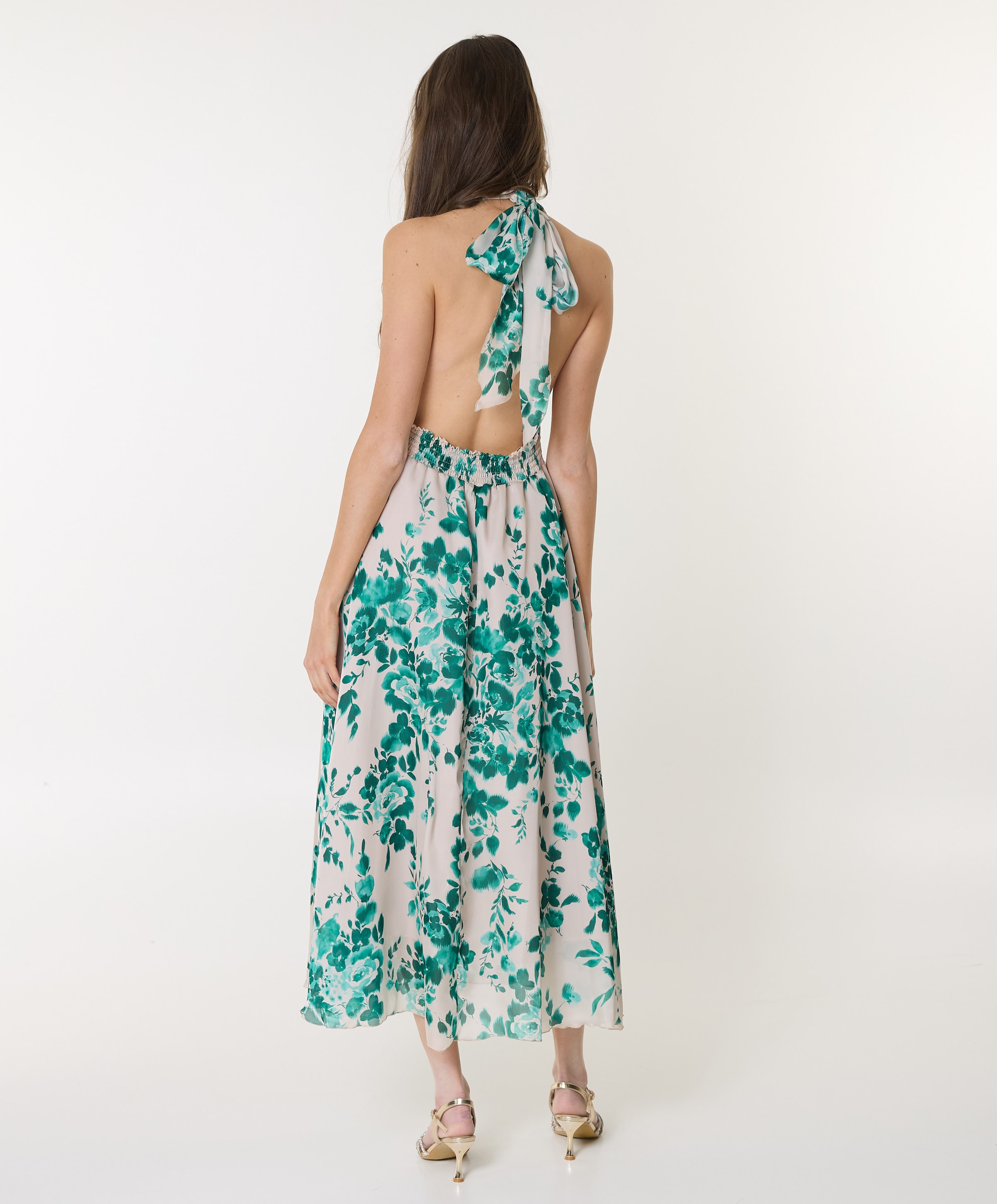 Rinascimento Dames jurk groen