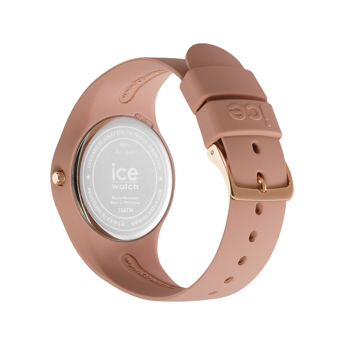 Montre ICE WATCH femme plastique rose bracelet caoutchouc rose