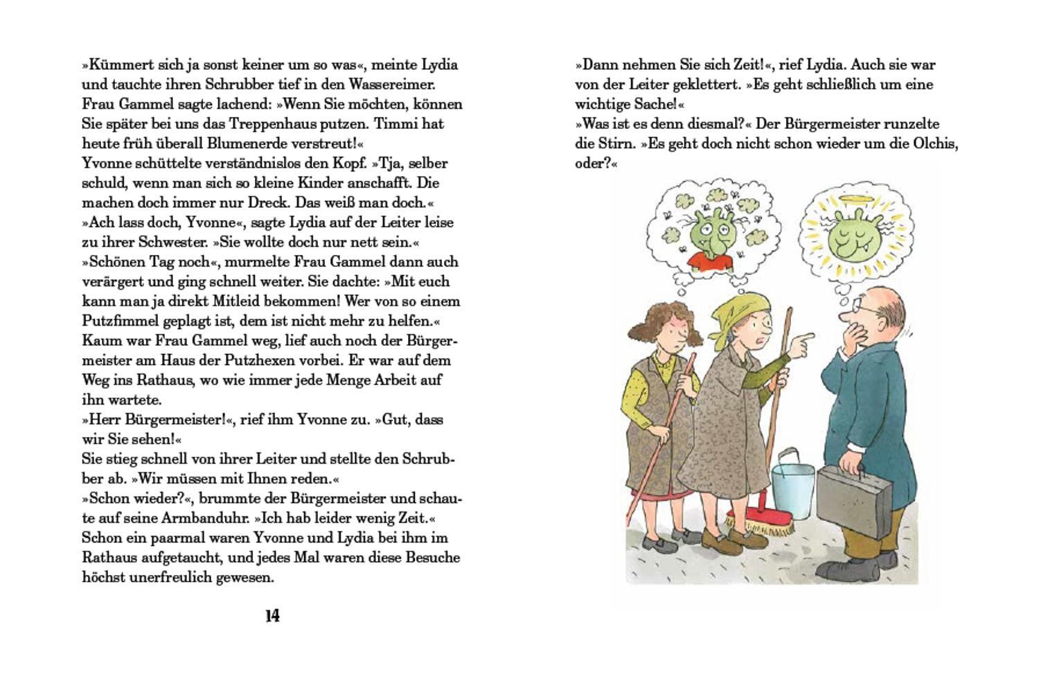 Die Olchis und das Schrumpfpulver / Die Olchis-Kinderroman Bd.11