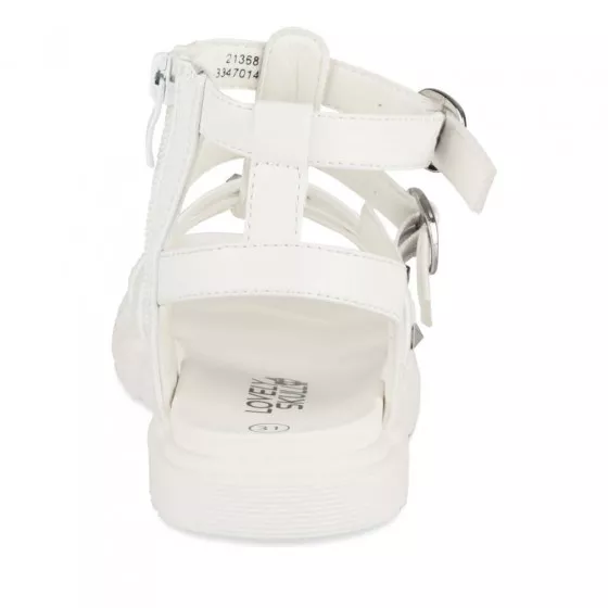 Sandales BLANC LOVELY SKULL