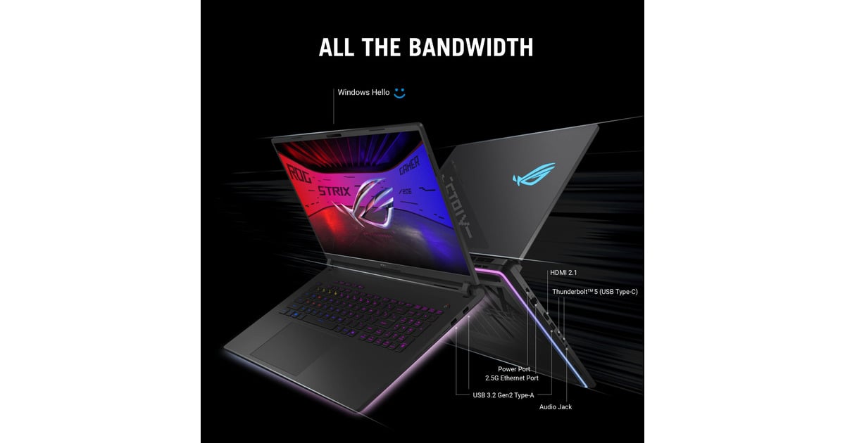 ASUSROG Strix SCAR 18 G835LX-SA012W 18