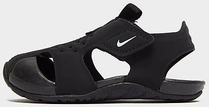 Nike Sunray Protect 2 Younger Kids' Sandal Black White Kind Black White