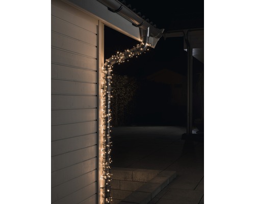 Konstsmide Micro LED-lichtsnoer 55,93 m + 5 m snoer 800 LED's warm wit licht
