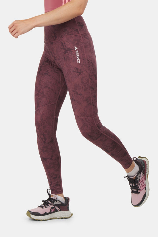 adidas adidas Terrex Multi Allover Print Legging Dames