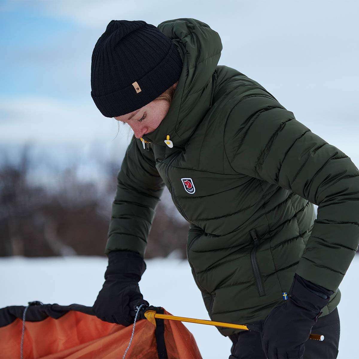 Fjällräven Byron Hat Thin (Deep Sea) - Spejder Sport