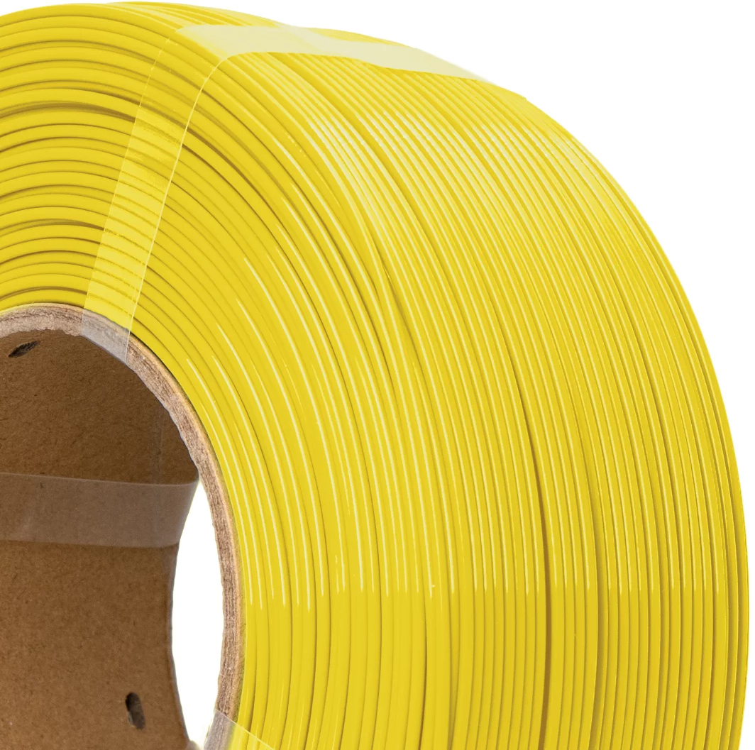 AzureFilm  PETG Hyper Speed Refill Yellow, 1,75 mm / 1000 g    Universal Filament ohne Spule