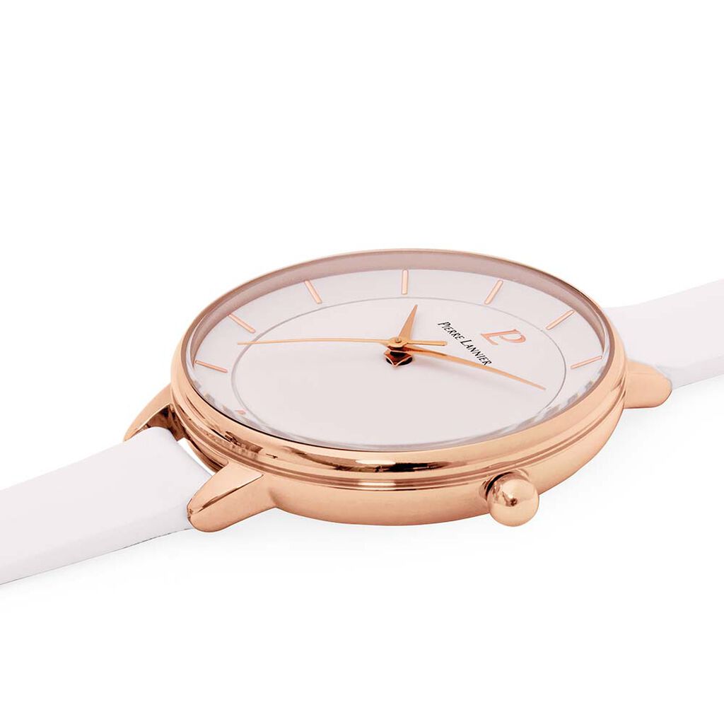 Montre Pierre Lannier Delice Blanc