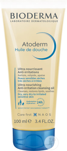Bioderma Atoderm Huile De Douche Ultra-Nourrissant Anti-Irritations Tube 100ml