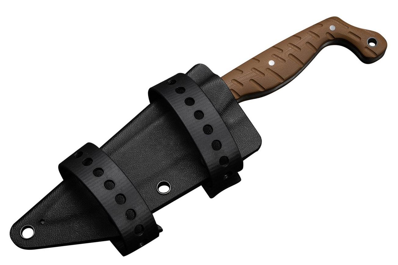 Civivi MDRN Hunter C23078-2 Satin Nitro-V, Brown G10, jachtmes, Kyle Lamb design