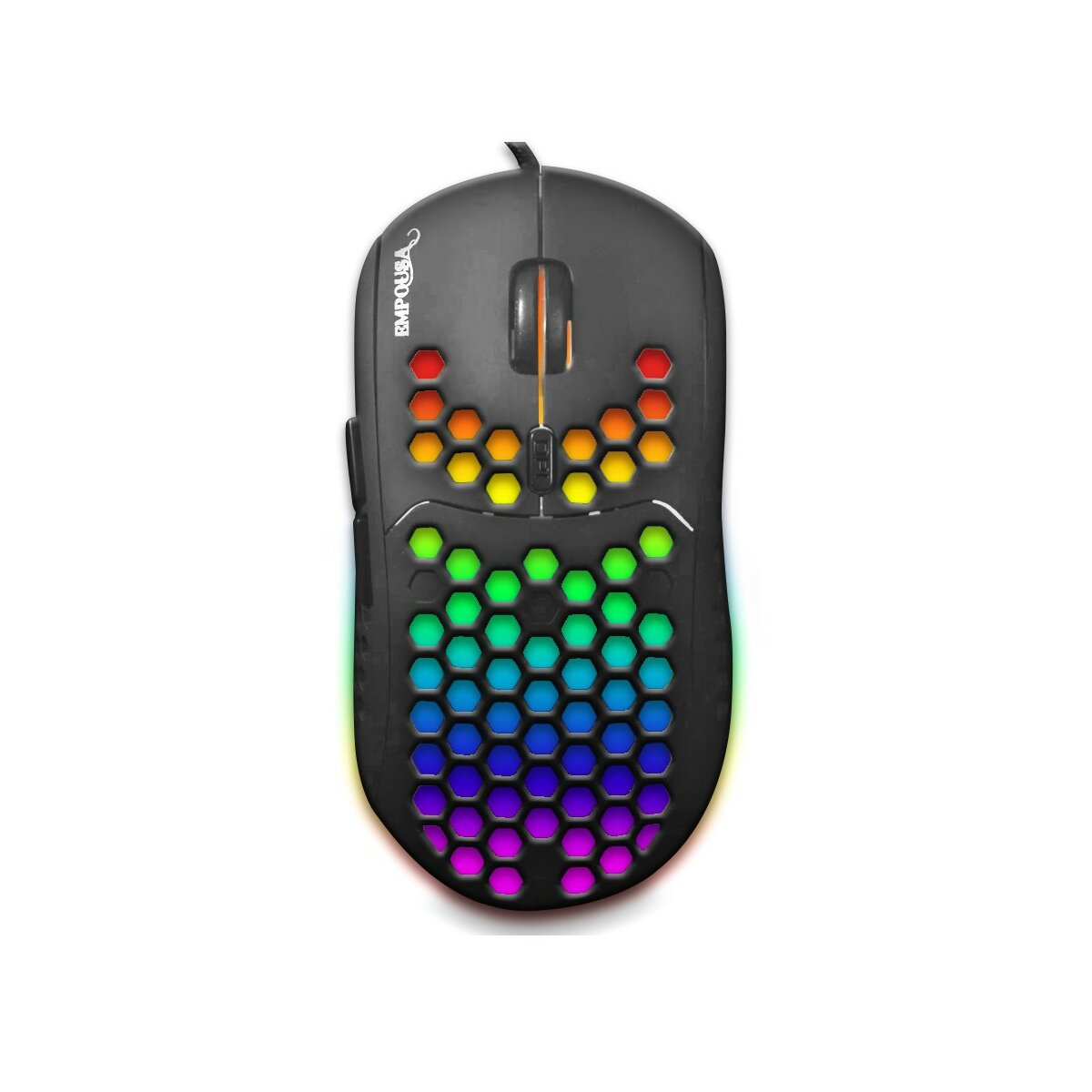 INCA IMG-346 EMPOUSA RGB-Makro-Tasten Professional 6400 DPI 8 Tasten